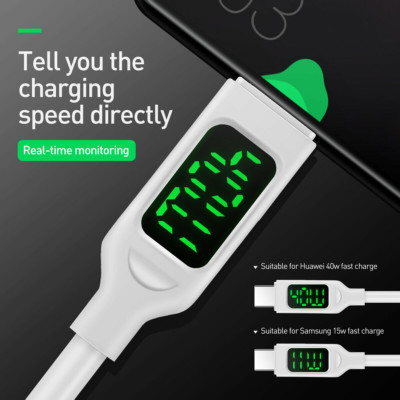 10ft 60W USB-A To USB-C Fast Charger Cable Type C Quick Charging USB C Cord