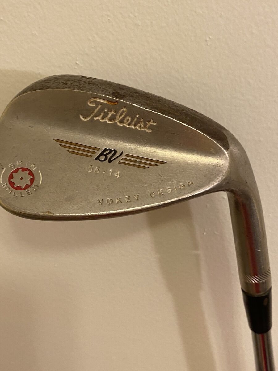 TITLEIST BV Vokey Design 56 Degree Wedge SM56.14 Spin Milled TITLEIST BV Vokey Design 56 Degree Wedge SM56.14 Spin Milled