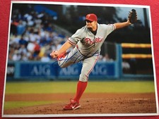 JOE BLANTON SIGNED 2008 PHILADELPHIA PHILLIES PLAYOFFS VS L A DODGERS