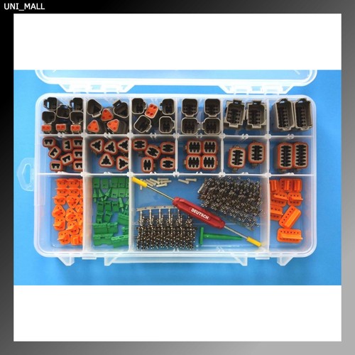 Kit Professionnel 448 Pièces Connecteurs Deutsch DT Et Outils - Contacts Nickel, Laiton, Pour Câblage Automobile/industriel