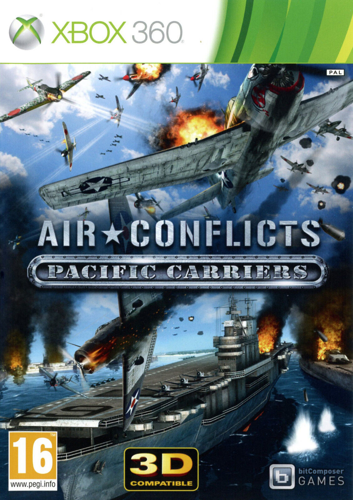 Jeu Xbox 360 - Air Conflicts: Pacific Carriers - Ed. Standard - Complet - PAL FR