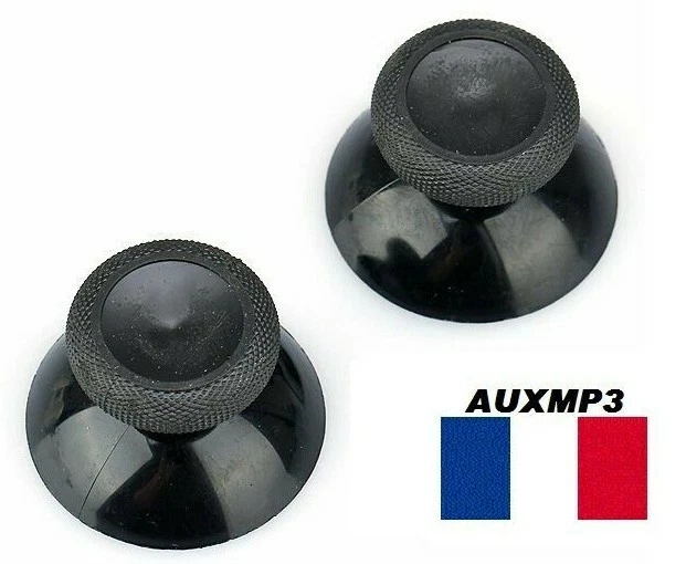 Xbox one 2 noir remplacement analogique analog thumb stick game pad france
