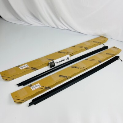 Genuine Toyota/Lexus SC430 Door Weather Strip Belt Molding Set – Black, RH & LH