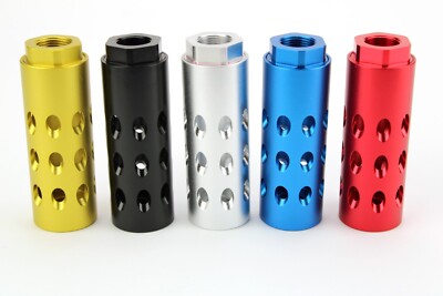 Aluminum 9/16x24 TPI Muzzle Brake Compensator for .40Cal - Color Var