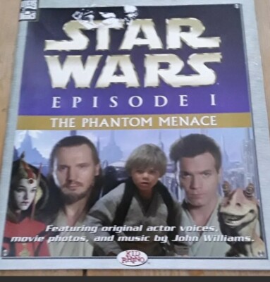 STAR WARS EPISODE I Read Along BookSehr guter Zustand