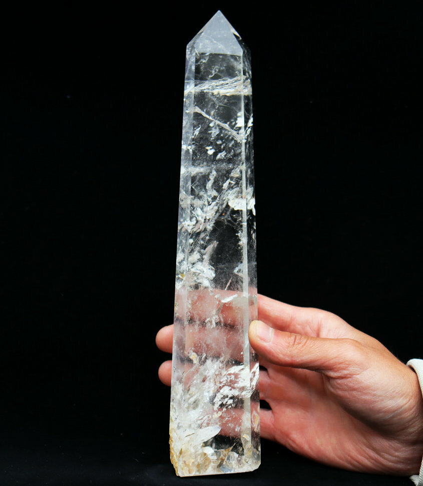 BIANMTSW Cristallo Naturale Punto Cloro Colonna Di - Foto 8