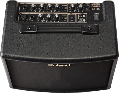 Roland AC-33 ポータブルアンプ Roland AC-33 Acoustic Chorus Combo Amp | Music & Arts
