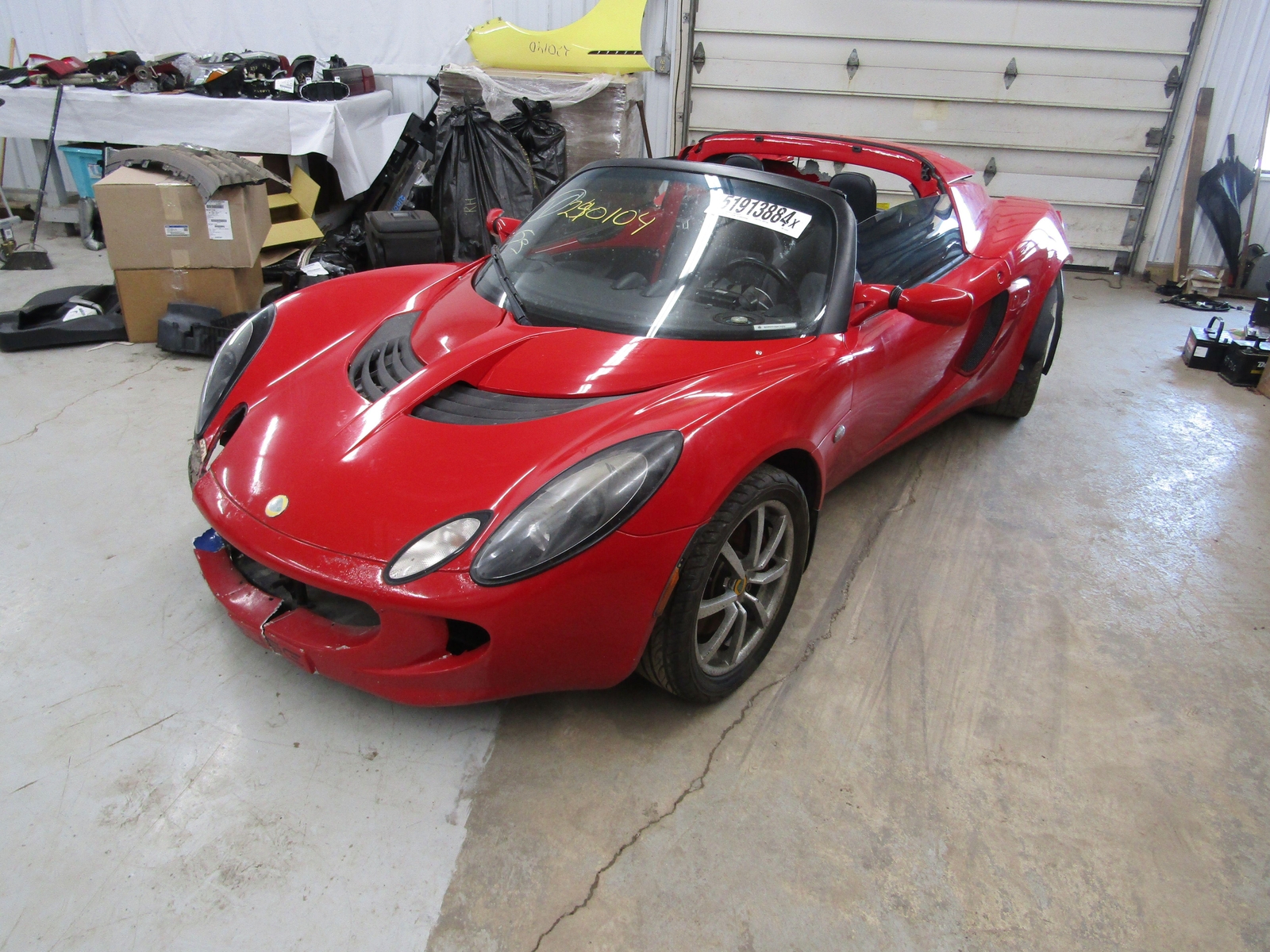 Steering Column w-key no switches LOTUS ELISE 06