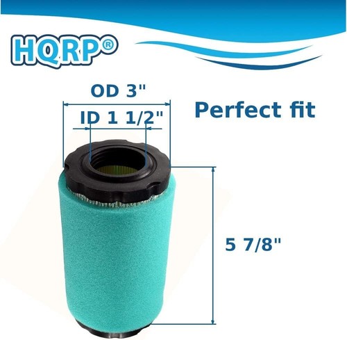 2-Pack Air Filter with Foam Pre-Filter for Toro LX426 with 19-21HP B&S Engines - Picture 3 of 10