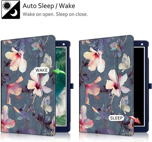 Case for iPad Pro 12.9-inch 2017/2015 Multi-Angle Folio Stand Cover with Pocket - Picture 23 of 26