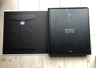 BTS WINGS CONCEPT BOOK +2 PAPER FRAME No Lenticular Card | eBay