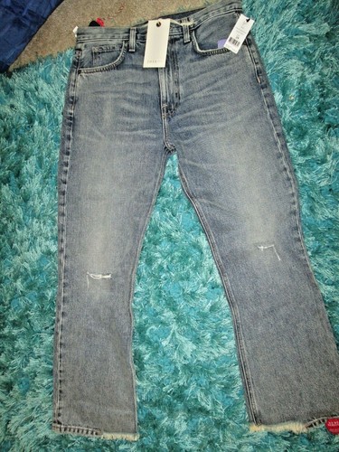 NWT * Joie Hesie Marina Straight Crop RAW HEM JEANS * $248 * USA * SZ 29 *