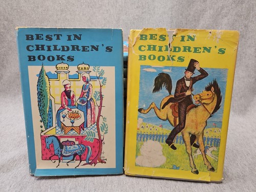1957-61 Lot of 12 Best in Childrens Books Hardcover Dust Jackets Lincoln Marco - Imagen 2 de 11