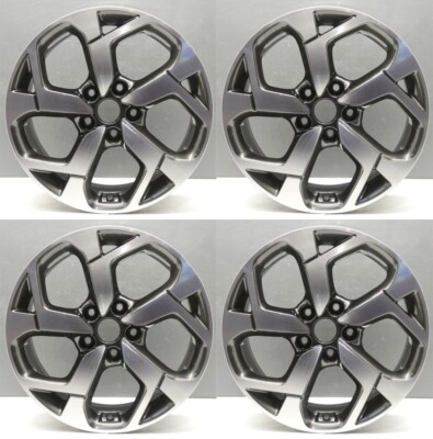 4-er SATZ KIA SPORTAGE QL 17 ZOLL DIAMANTSCHLIFF ALUFELGE FELGE 7J OEM 52910-F1210 ORIGINAL