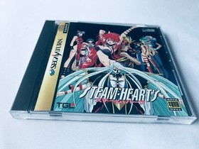 STEAM-HEARTS Sega Saturn w/Spine Card,Postcard STEAM HEARTS
