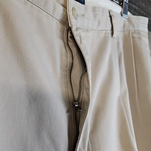 Vintage POLO Ralph Lauren Men’s Clothes SZ 36X34 Hammond Khaki Chino Pants - Picture 4 of 17