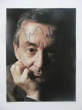 Luis Malle Autogramm signed A4 Magazinbild 