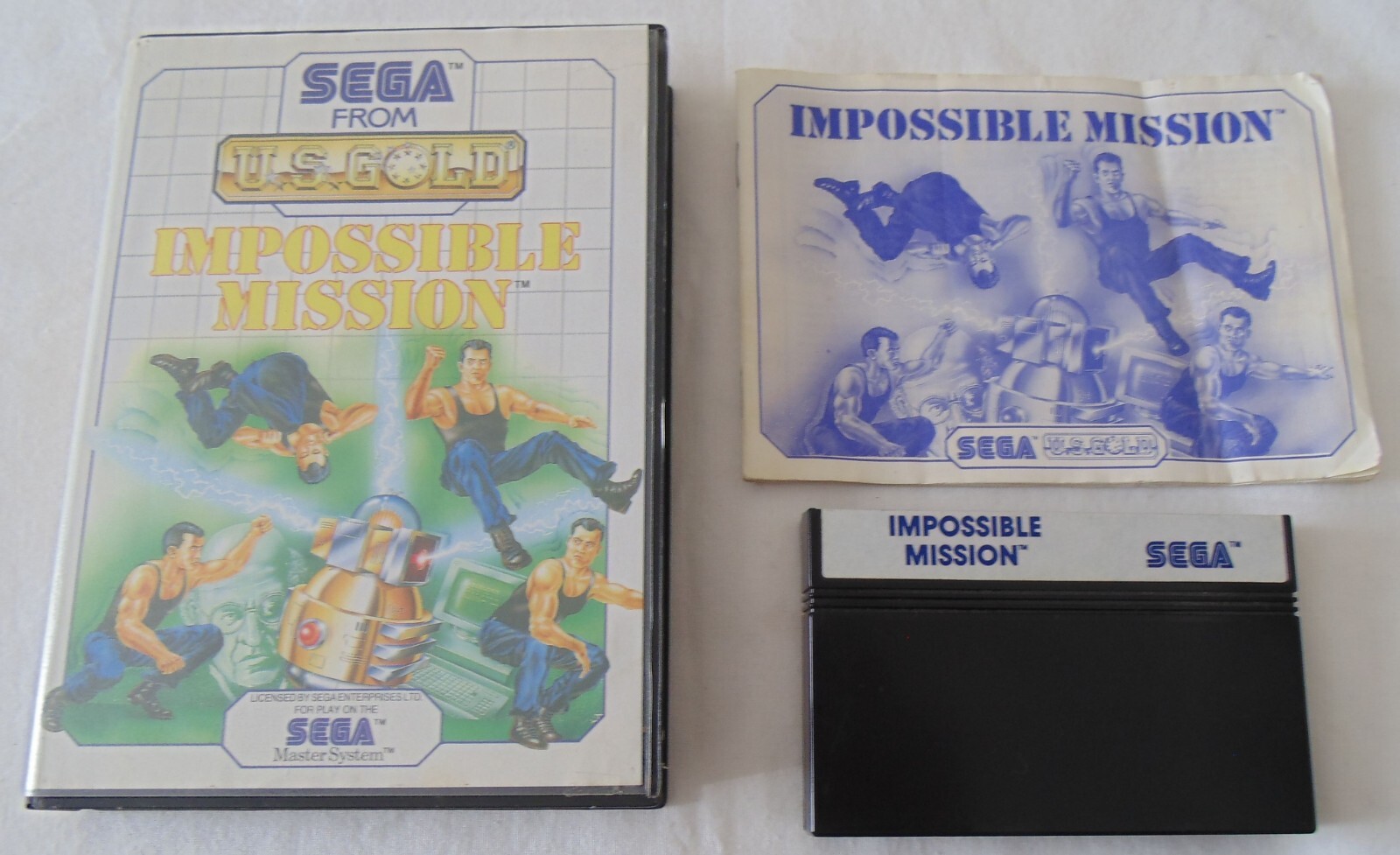mission impossible authentique version originale sega master system complet