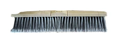 HARPER 662218 SILVER SWEEP 18" BROOM HEAD GARAGE/WAREHOUSE FLOCKED BRISTLES