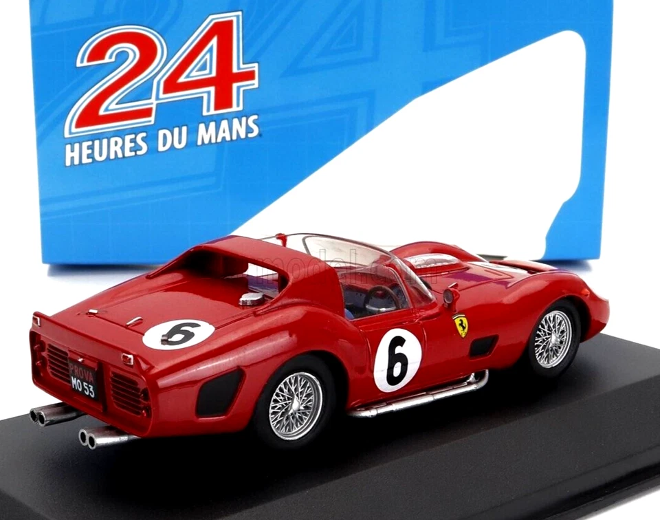 IXO 1/43 FERRARI TRI/LM #6 WINNER LE MANS 1962 O.GENDEBIEN & PHIL HILL LM1962 - Image 2 of 4