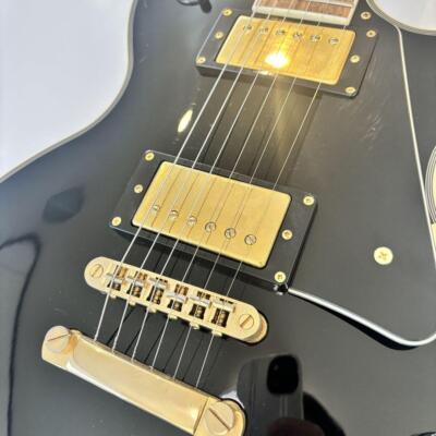 GUITAR BUSKER´S LES PAUL CUSTOM Busker's BLC300 Les Paul Custom electric guitar, not yet