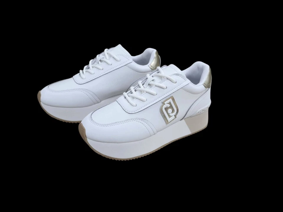 Sneakers Mujer Blanco Liu Jo En Piel Ba5071Px179 Primavera Verano 2025 - Imagen 4 de 4