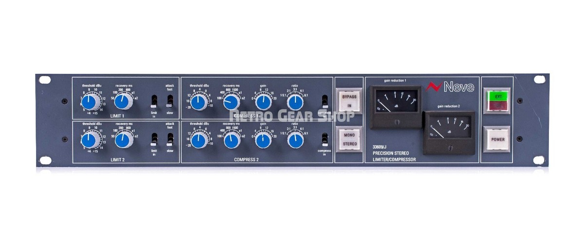 Neve 33609/J リミッター/コンプレッサー　ビンテージ Neve 33609 J Stereo Compressor/Limiter #3655213 (Vintage