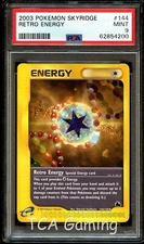PSA 9 MINT Retro Energy 144/144 Skyridge Pokemon Card 200