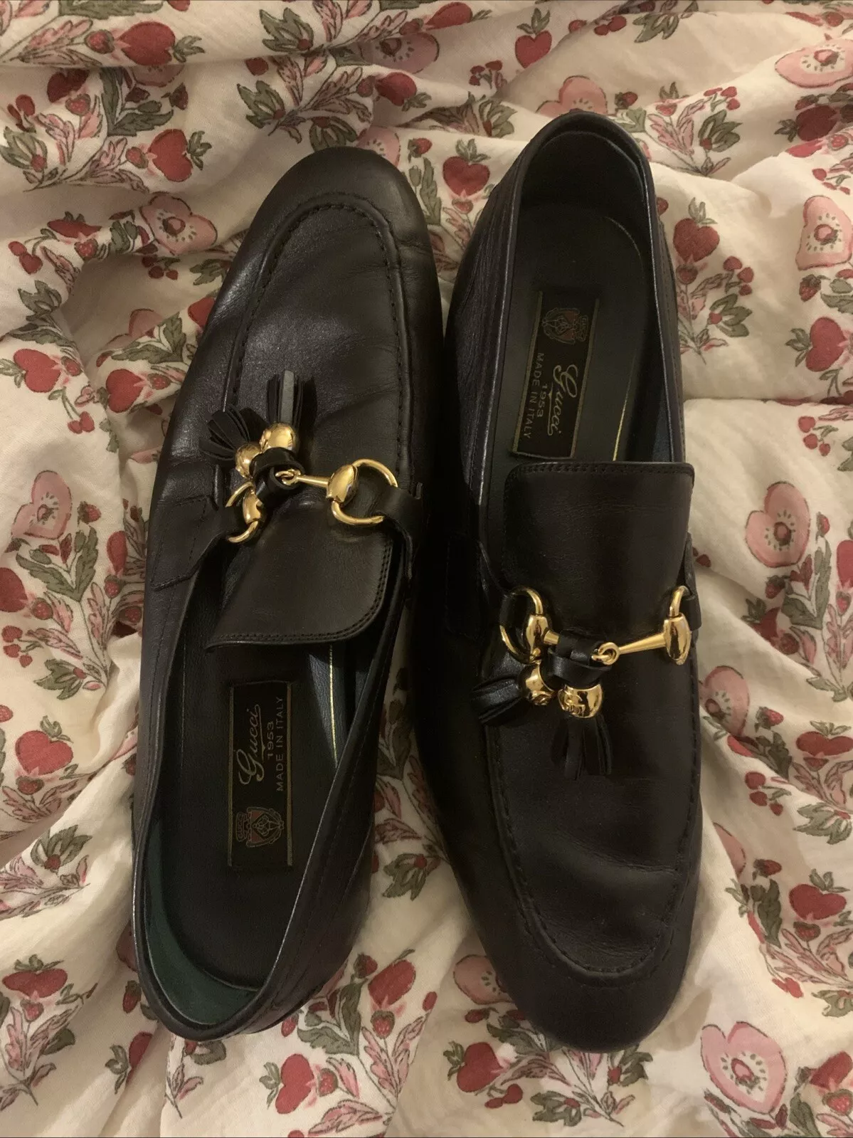 Chaussures habillées Gucci édition limitée cuir cloches italiennes
