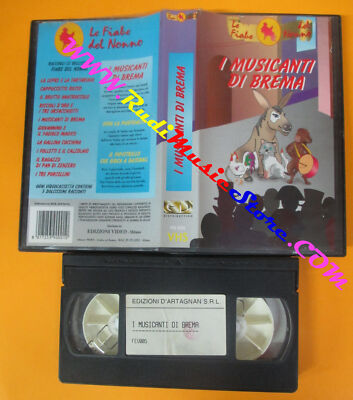 VHS Film DIE BREMENER MUSIKER Die Märchen des Großvaters Animation FN 005 (F219) keine DVD