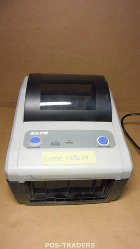 SATO CG408DT-RS Thermal DT/TT USB 105 mm Label Printer FOR PARTS / DOESN'T WORK