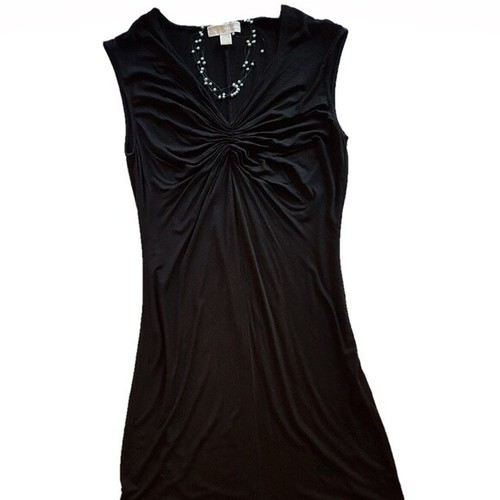 sleeveless black knit dress | eBay