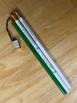 VTG The Ten Commandments Holy Bible Evangelist Unsharpened Pencils Set See