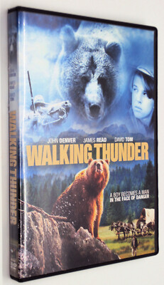 WALKING THUNDER DVD 1850's Old West Teen Boy Learns Survival Skills John Denver