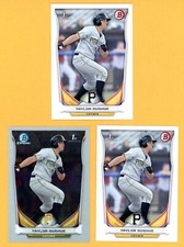 TAYLOR GUSHUE Lot of (3) 2014 Bowman Draft & Chrome Rookie Cards RC