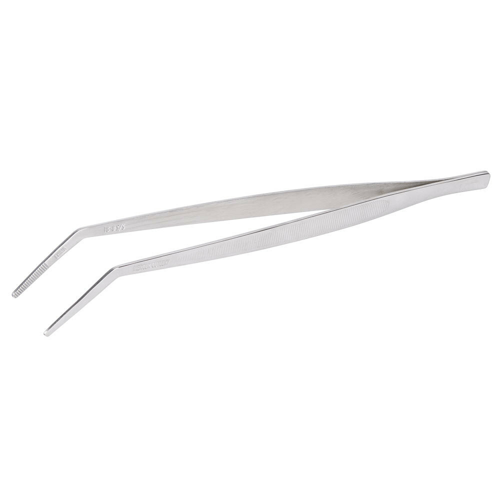 Mercer Culinary Curved Offset Precision Plating Tongs (choose size below)