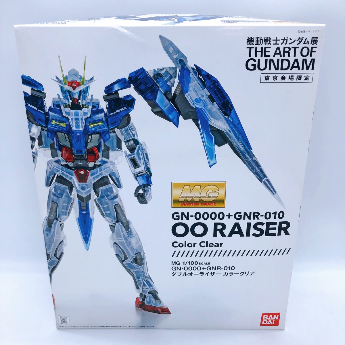 MG 1/100 00 Raiser Color Clear The Art of Gundam Limited Kit
