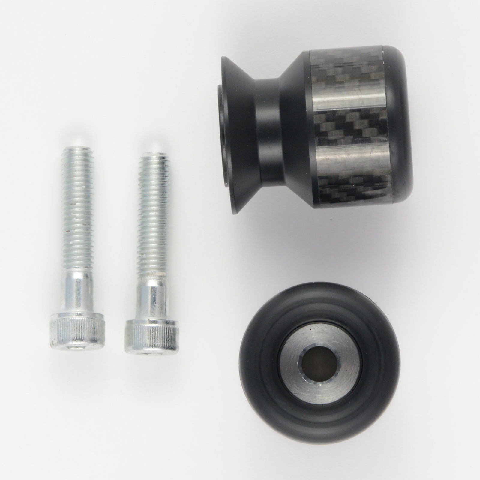 Frame Sliders Spools Swingarm Paddock Stand Adaptors 8 mm Motorbike Carbon