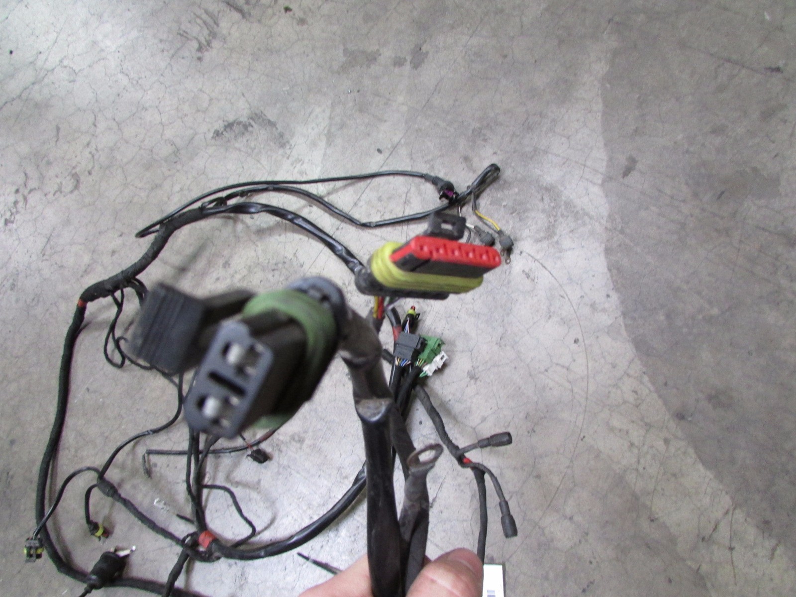 Lamborghini Murcielago, RH Right Central Wiring Harness, Used, P/N 61007928