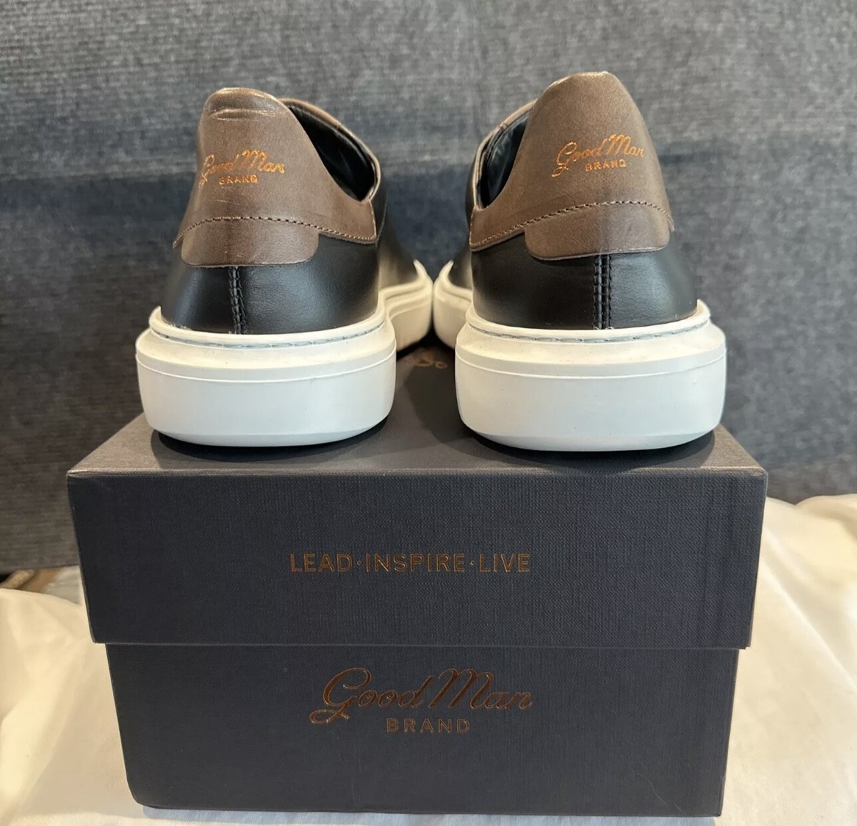 Goodman Brand Legend London Black Dark Vachetta Sneakers 