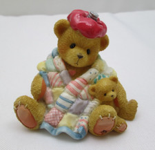 Cherished Teddies Figurine 1997 Can't Bear To See You Under The Weather 215856 