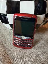 RED BLACKBERRY CURVE CELL Phone - Read