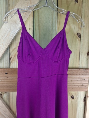 Robe patineuse sans manches côtelée tricotée Wild Fable pour femme violet moyen - Photo 3/4