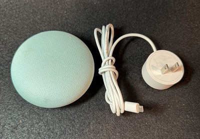 Google Home Mini Smart Speaker - Aqua (H0A)(Gen 1) - Tested