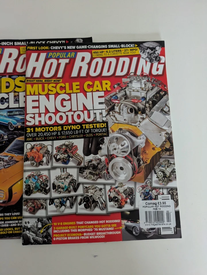 Popular Hot Rodding Machine Bundle 6 Issues Jan, Feb, Mar, April, May, June 2013 - Image 3 of 4