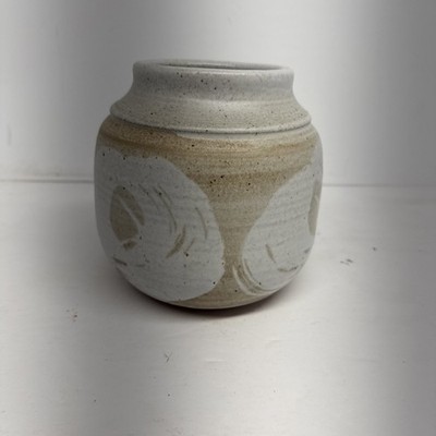 Marty Ray Studio Pottery Vase 1984 Signed 6''