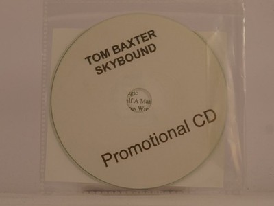 TOM BAXTER SKYBOUND (110) 10 Track Promo CD Album including Picture Sleeve 