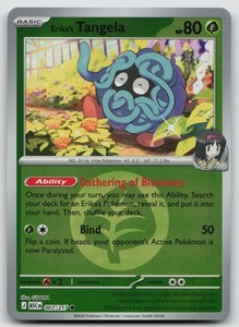Erika's Tangela (Energy Symbol Pattern) 007/217 Ascended Heroes Reverse Holo