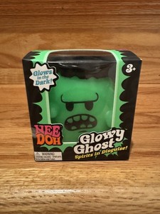 Schylling Needoh Glowy Ghost Spirits In Disguise GREEN Frankenstein