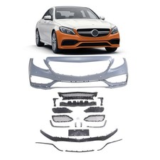 Frontstoßstange mit PDC-Löchern, passend für Mercedes C-Klasse W205 2013-2018 Frontstoßstange mit PDC-Löchern, passend für Mercedes C-Klasse W205 2013-2018